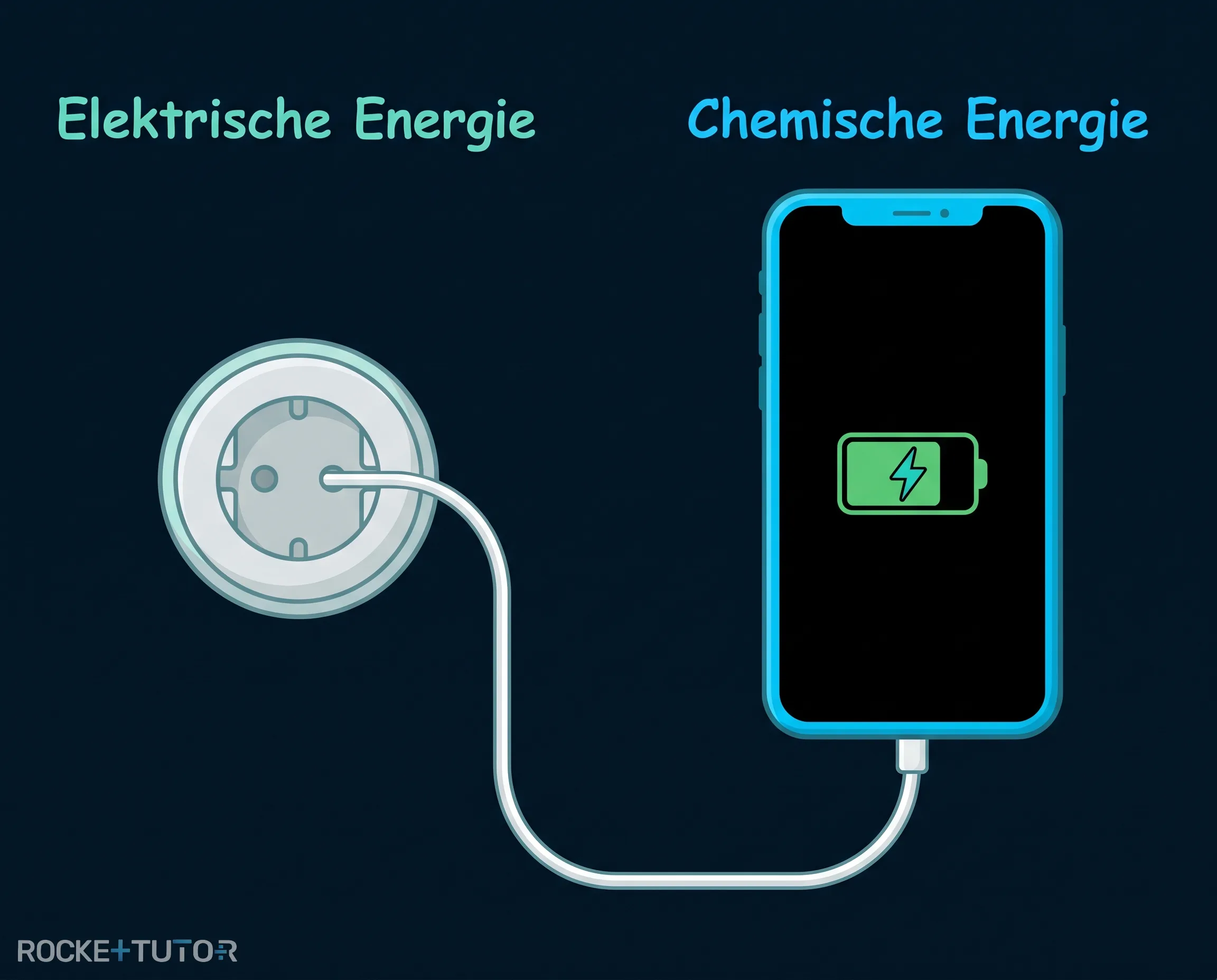 Leerer Smartphone-Akku