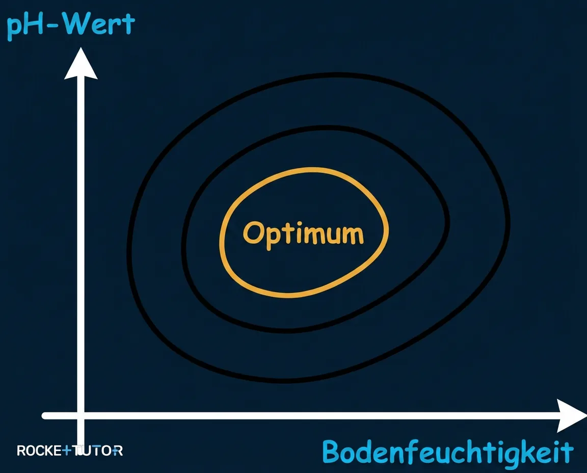 Zweifaktorendiagramm als Toleranzlandschaft