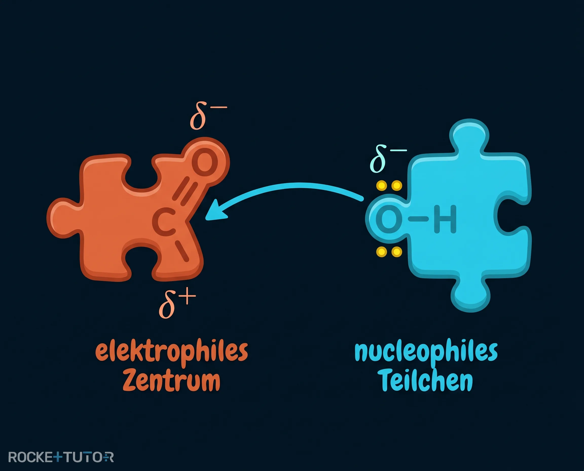 Elektrophiles und nucleophiles Zentrum