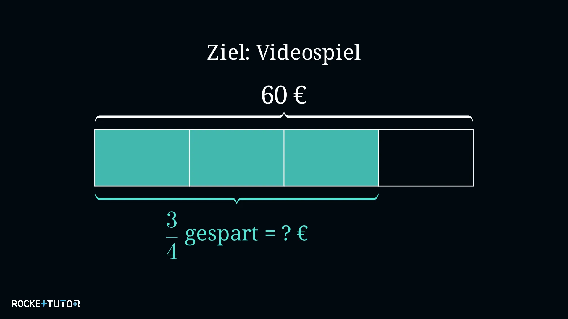 Videospiel sparen mit Bruchteilen