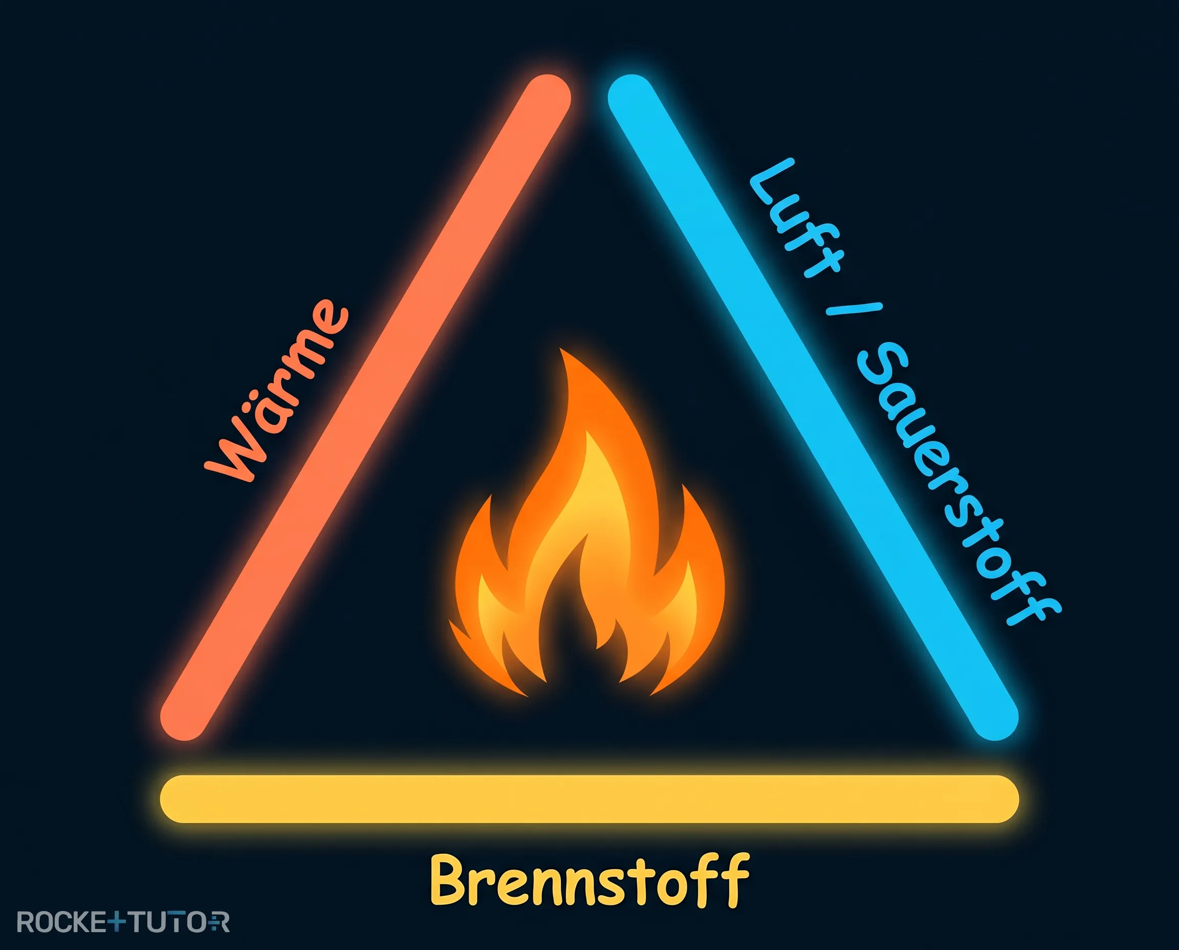 Das chemische Branddreieck