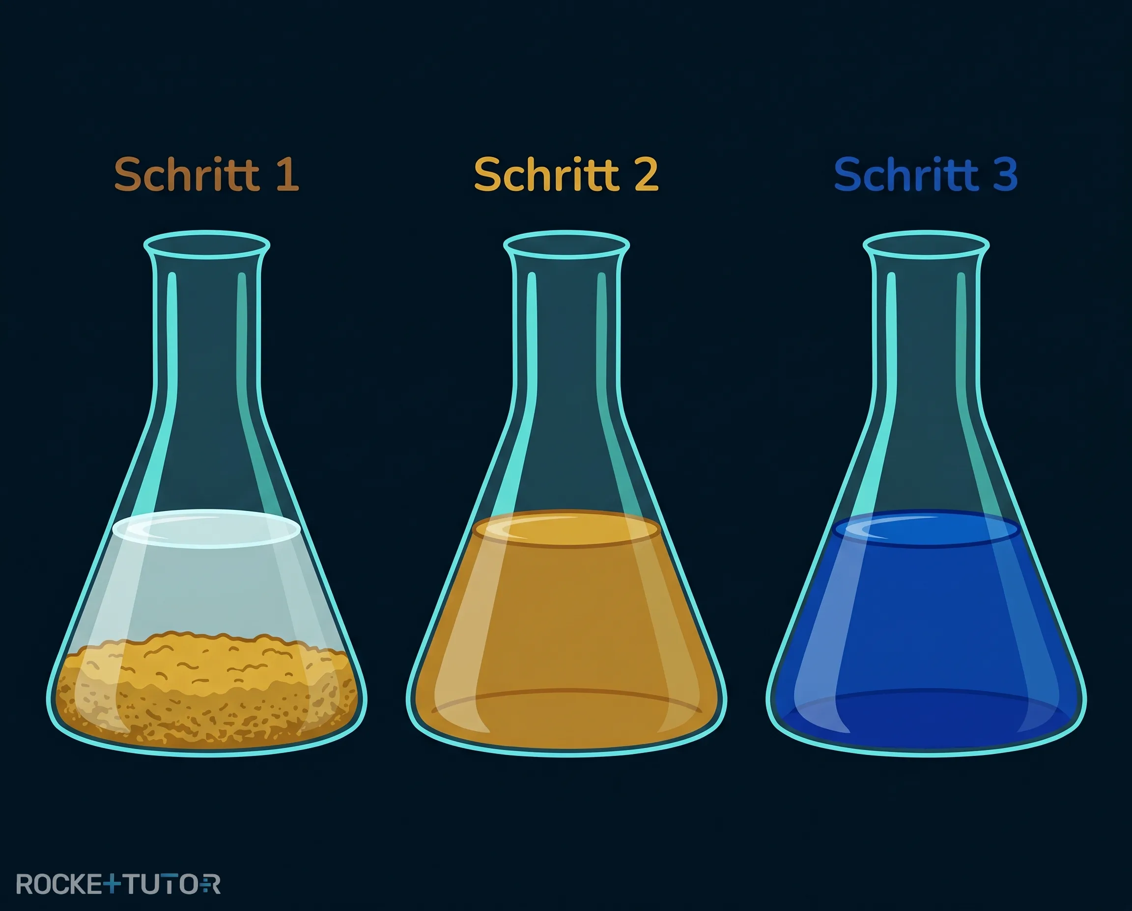 Titration mit Stärke Indikator