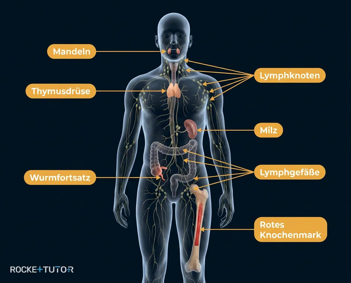 Organe des lymphatischen Systems