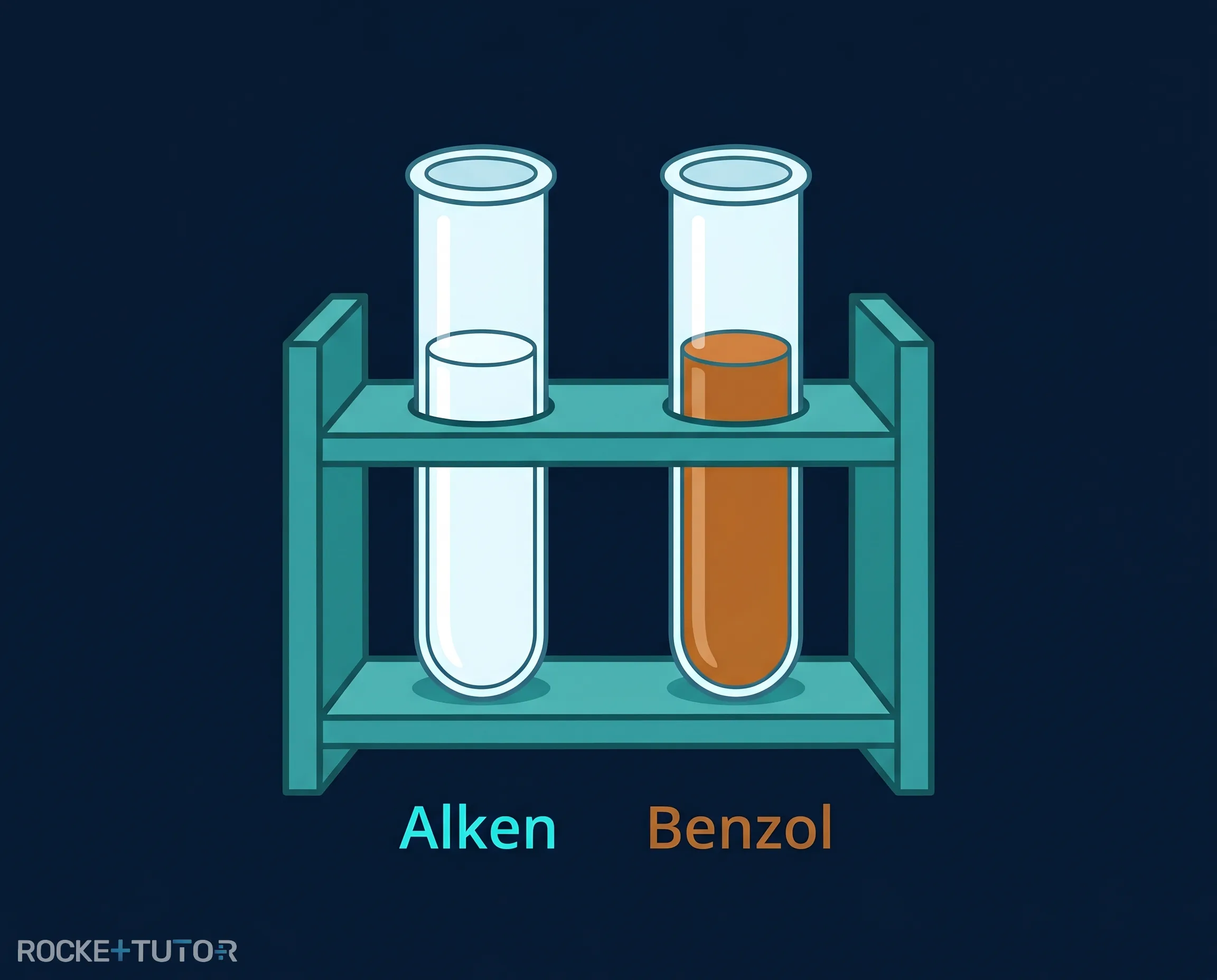 Bromwasser Test mit Benzol