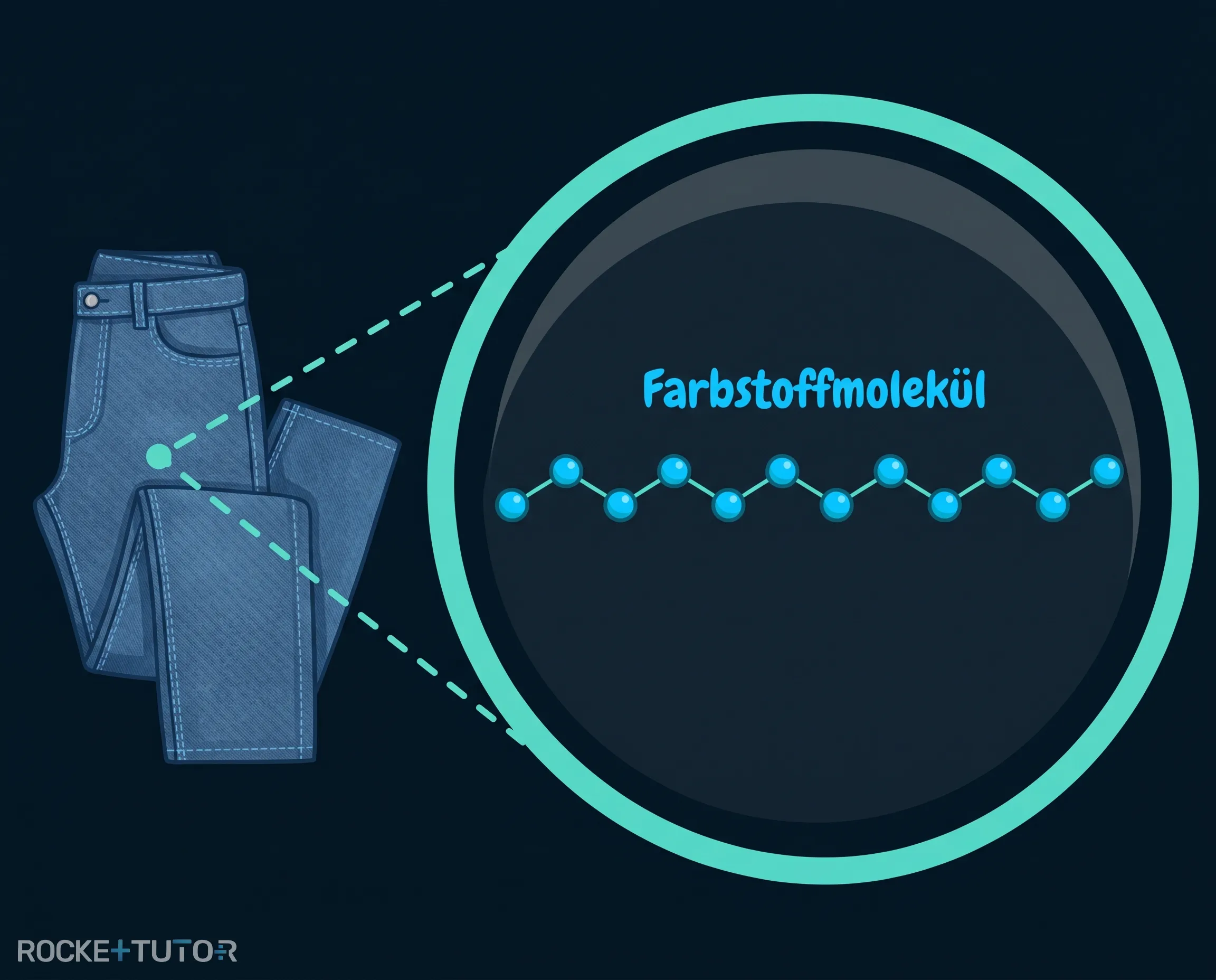 Farbstoffmoleküle als Elektronen-Käfige