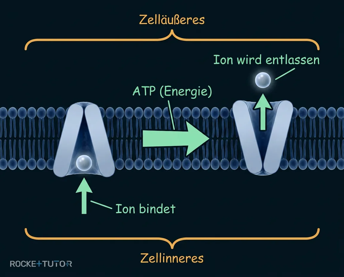Ionenpumpe Konformationsänderung
