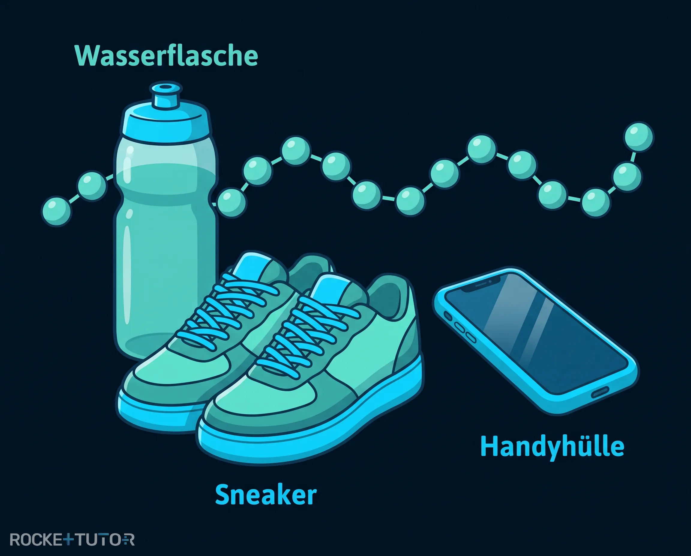 Legosteine als Analogie für Polymere