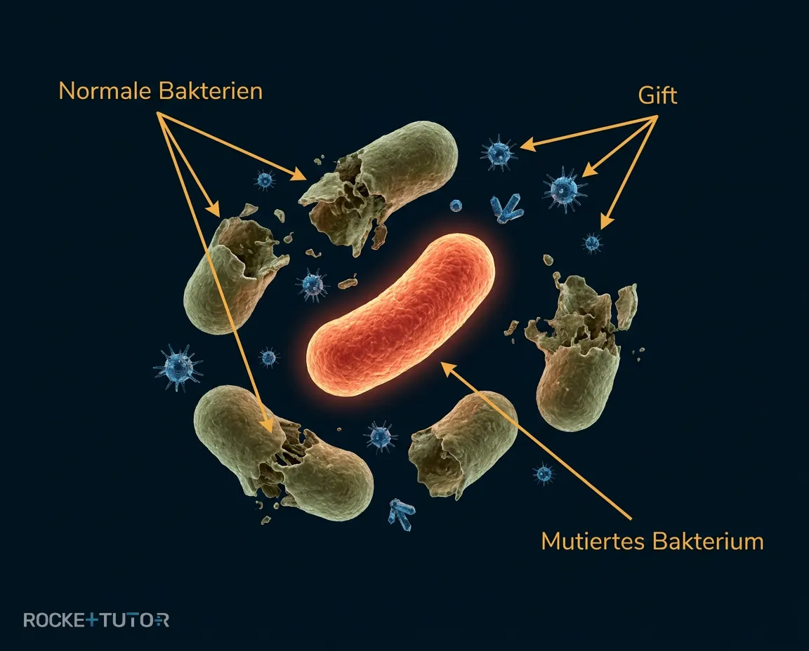 Mutation und Anpassung bei Bakterien