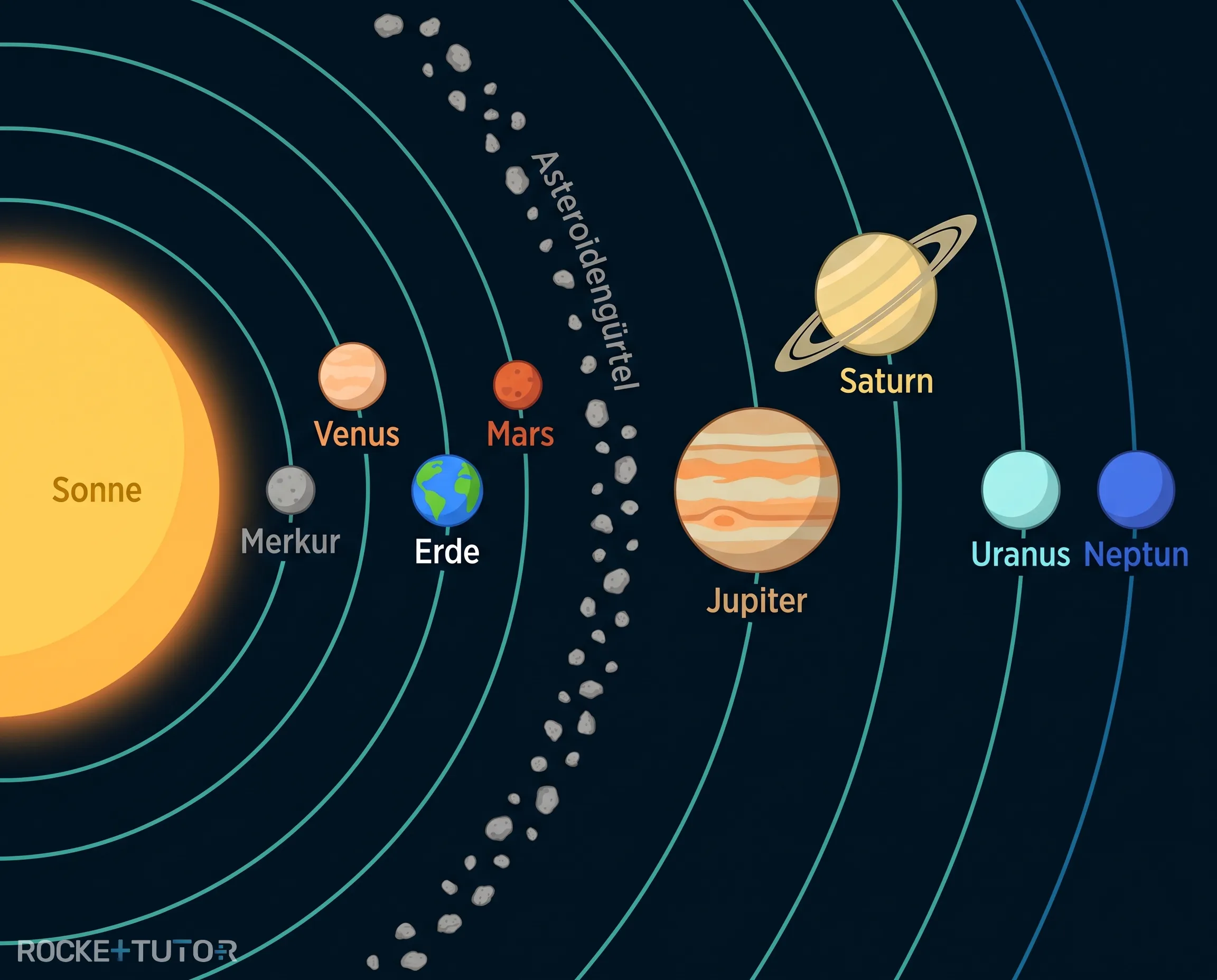 Entstehung des Sonnensystems aus Staub