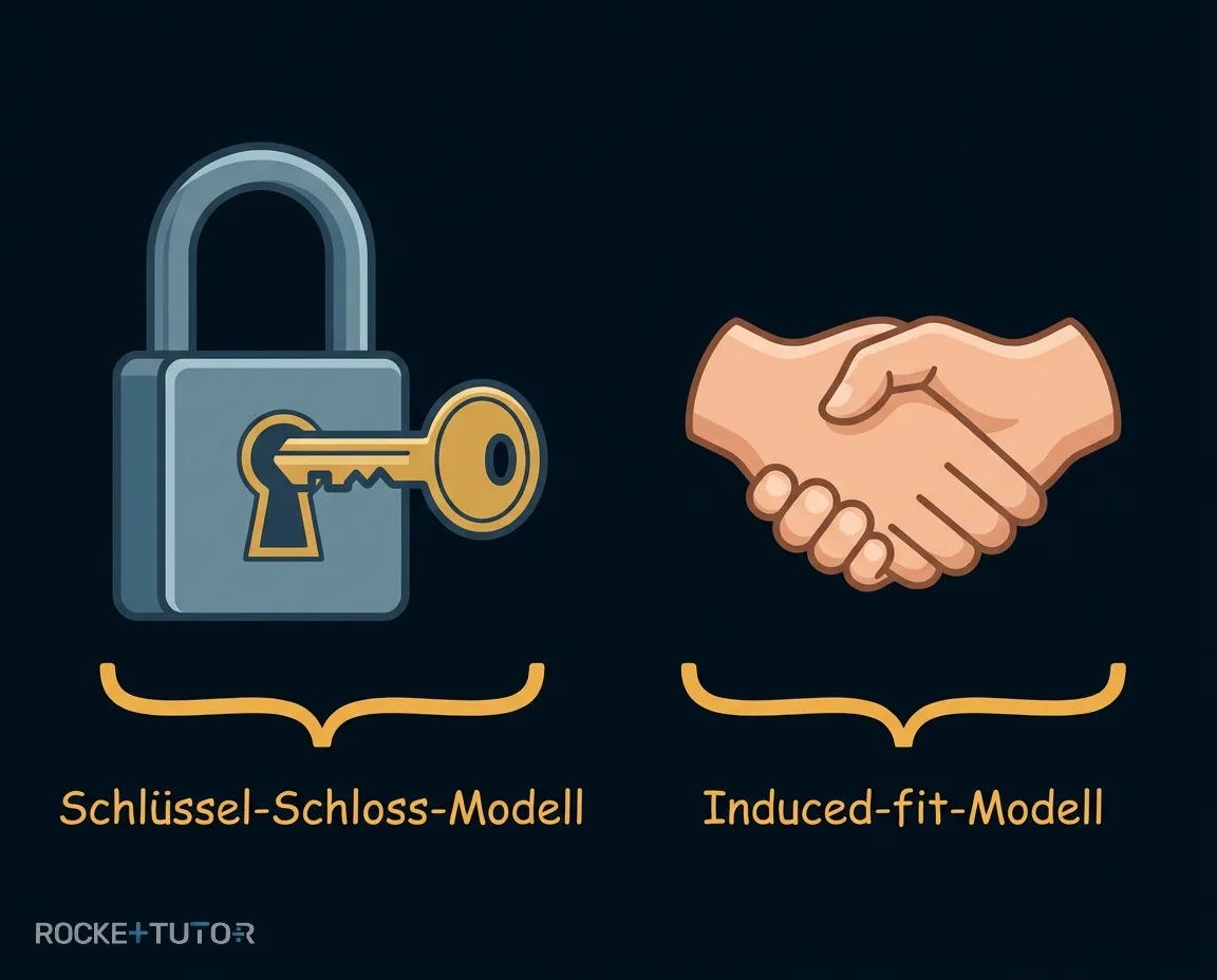 Induced-fit-Modell Visualisierung