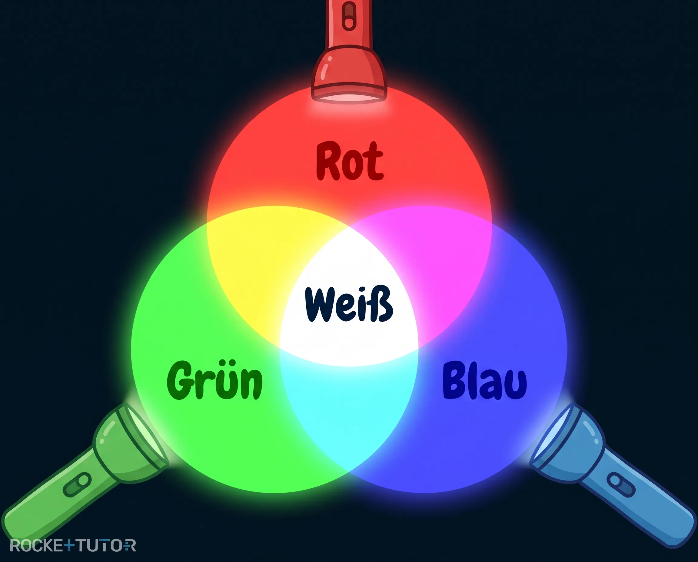 Additive Farbmischung RGB
