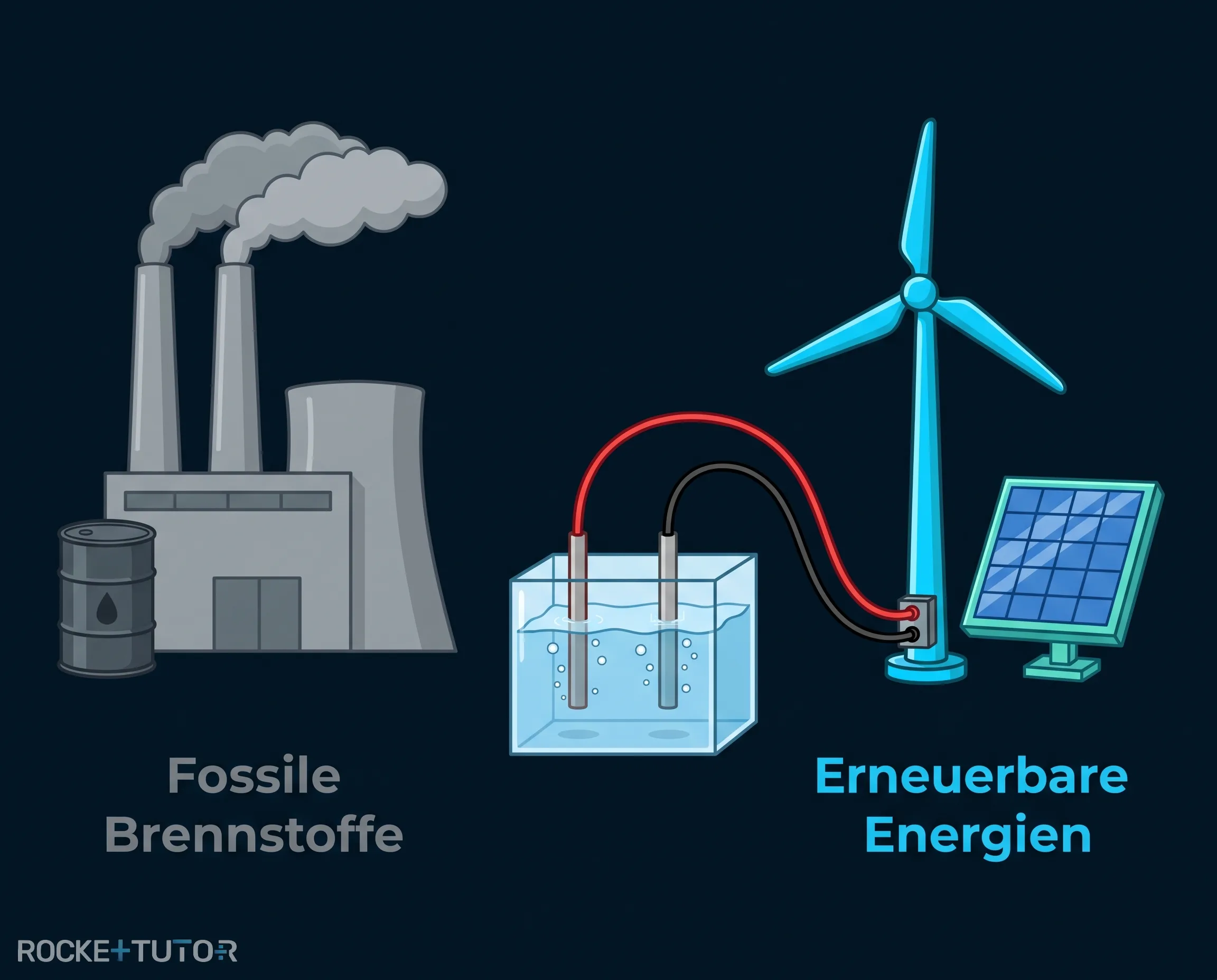 Herstellung von Wasserstoff in Industrieanlagen