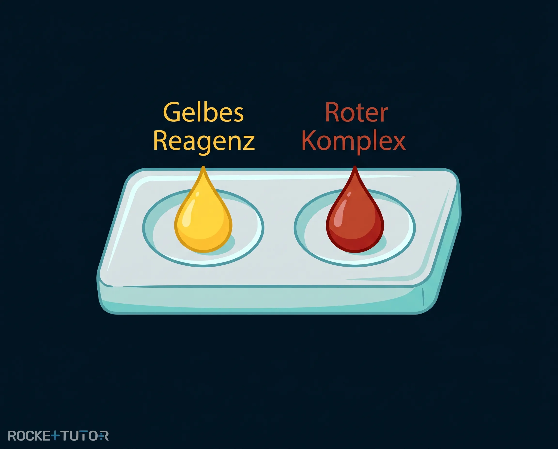 Farbwechsel von gelb zu rot