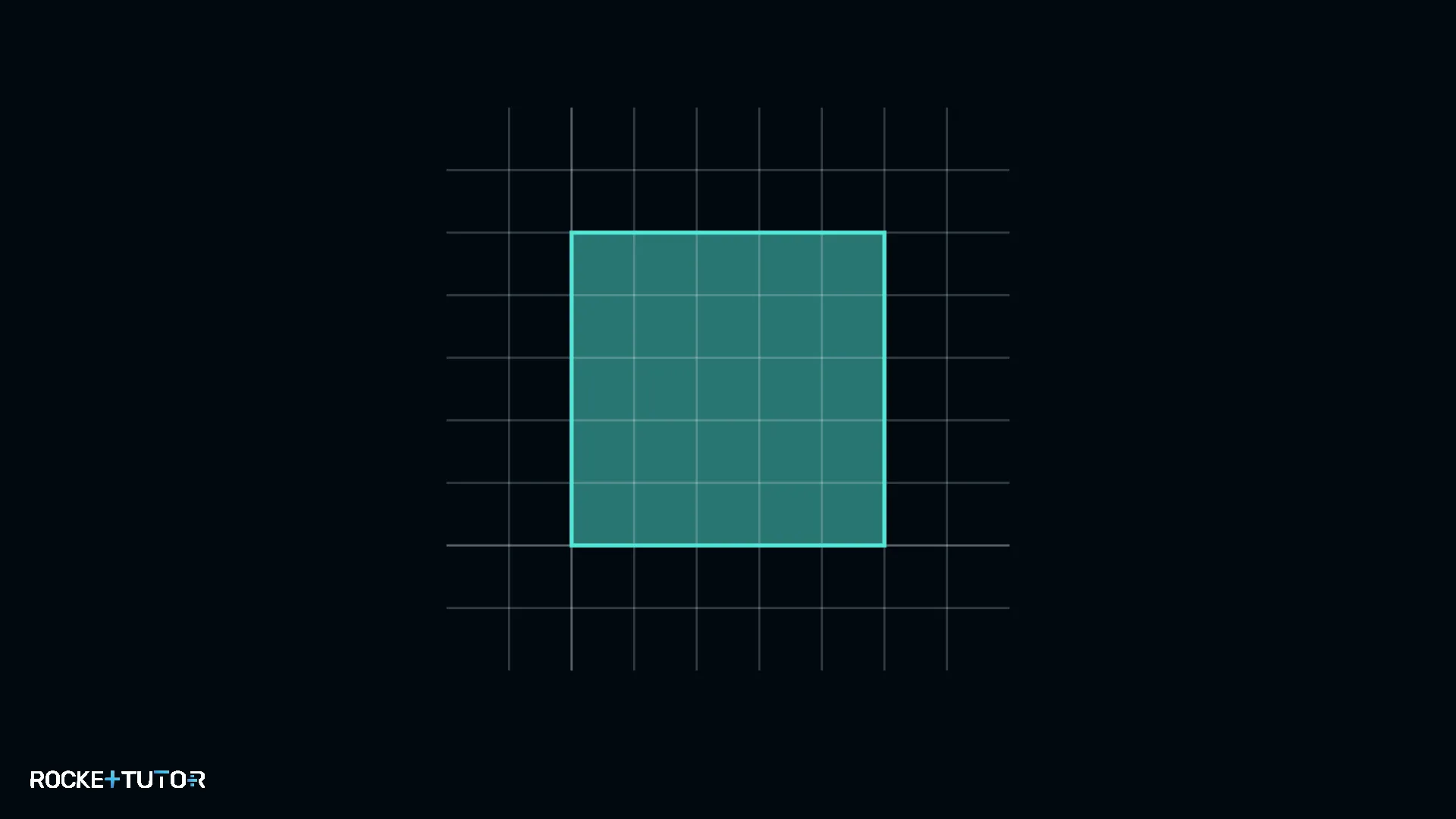 Quadrat mit 25 Kästchen