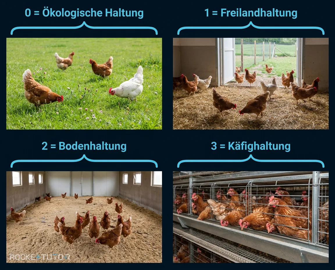Hühner in Freilandhaltung