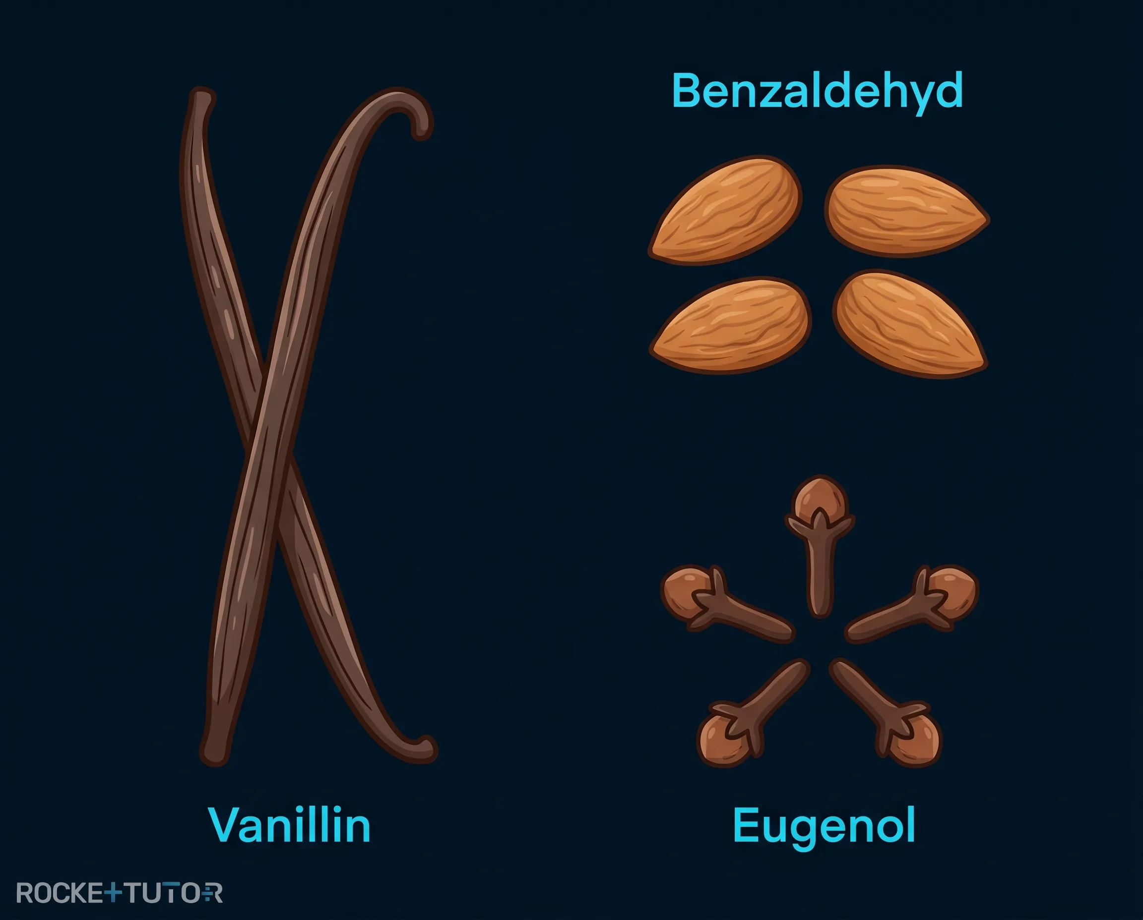 Verschiedene Gewürze und Pflanzen