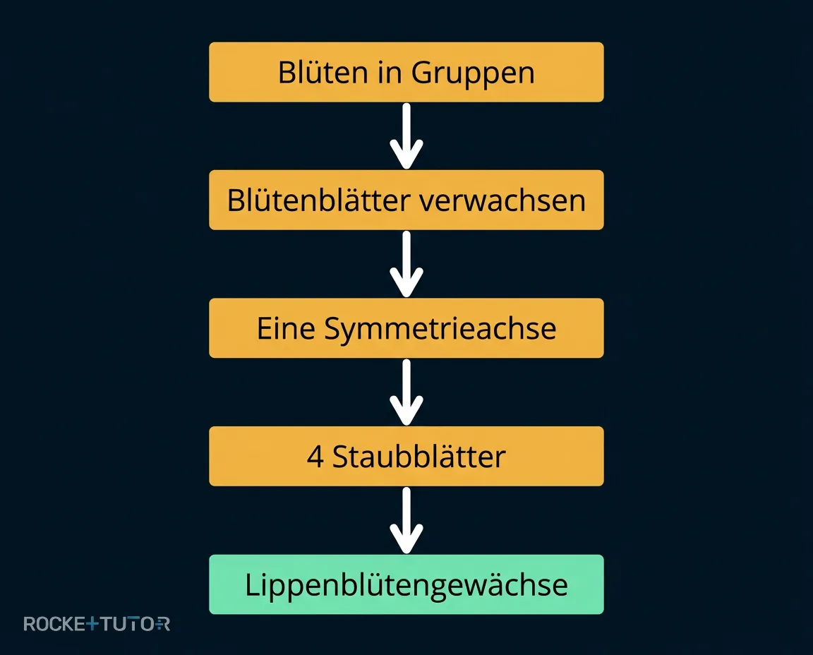Bestimmungsschlüssel Lippenblütengewächse