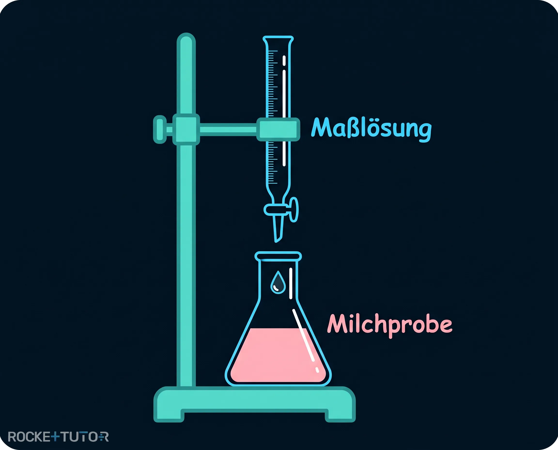 Säure-Base-Titration mit Phenolphthalein