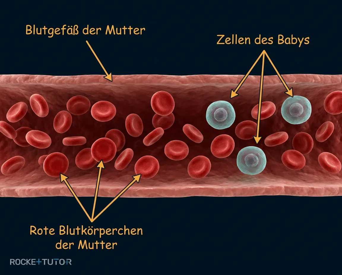 Ultraschall und Bluttest der Mutter