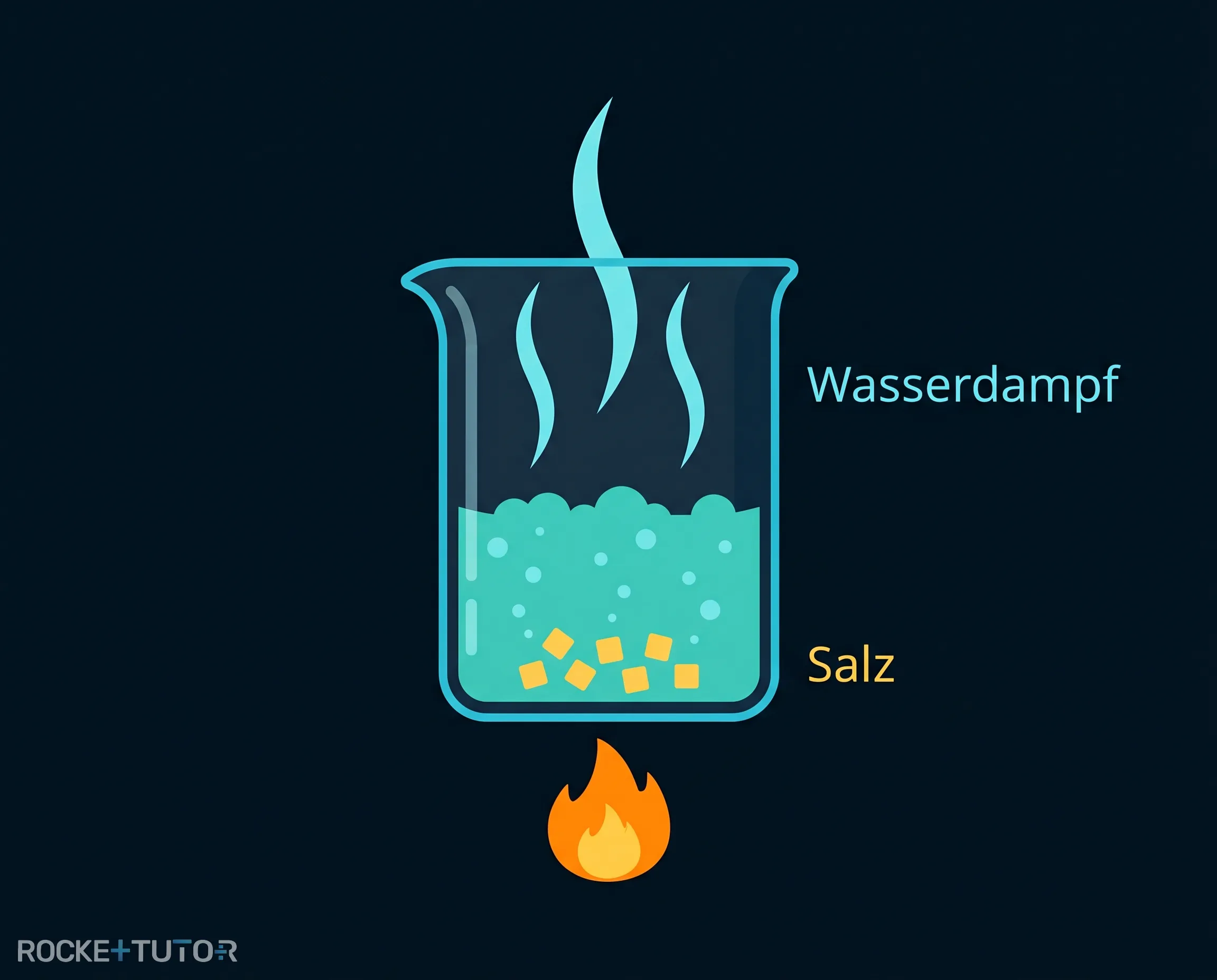 Prinzip der Destillation