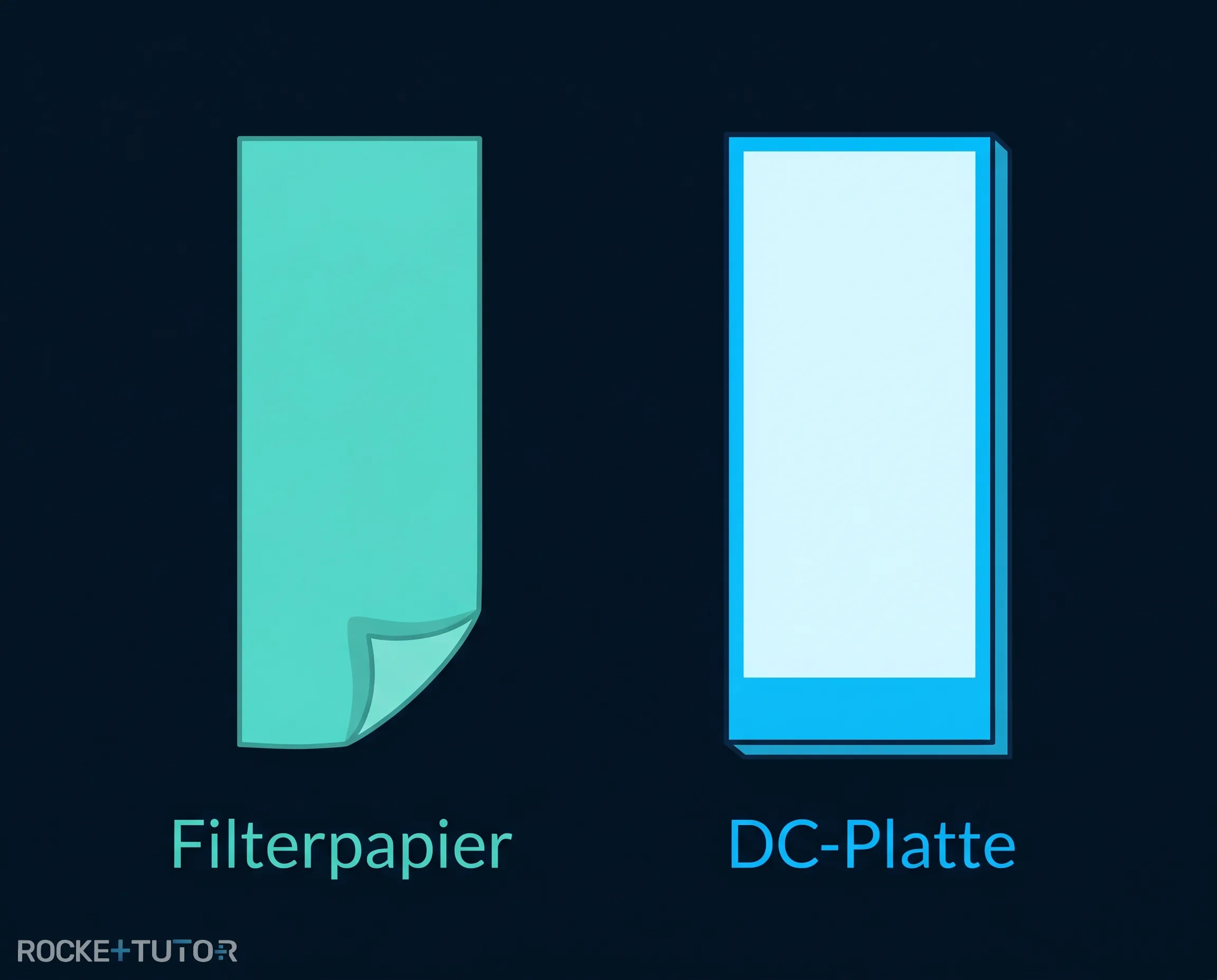 Vergleich der Chromatographie-Arten