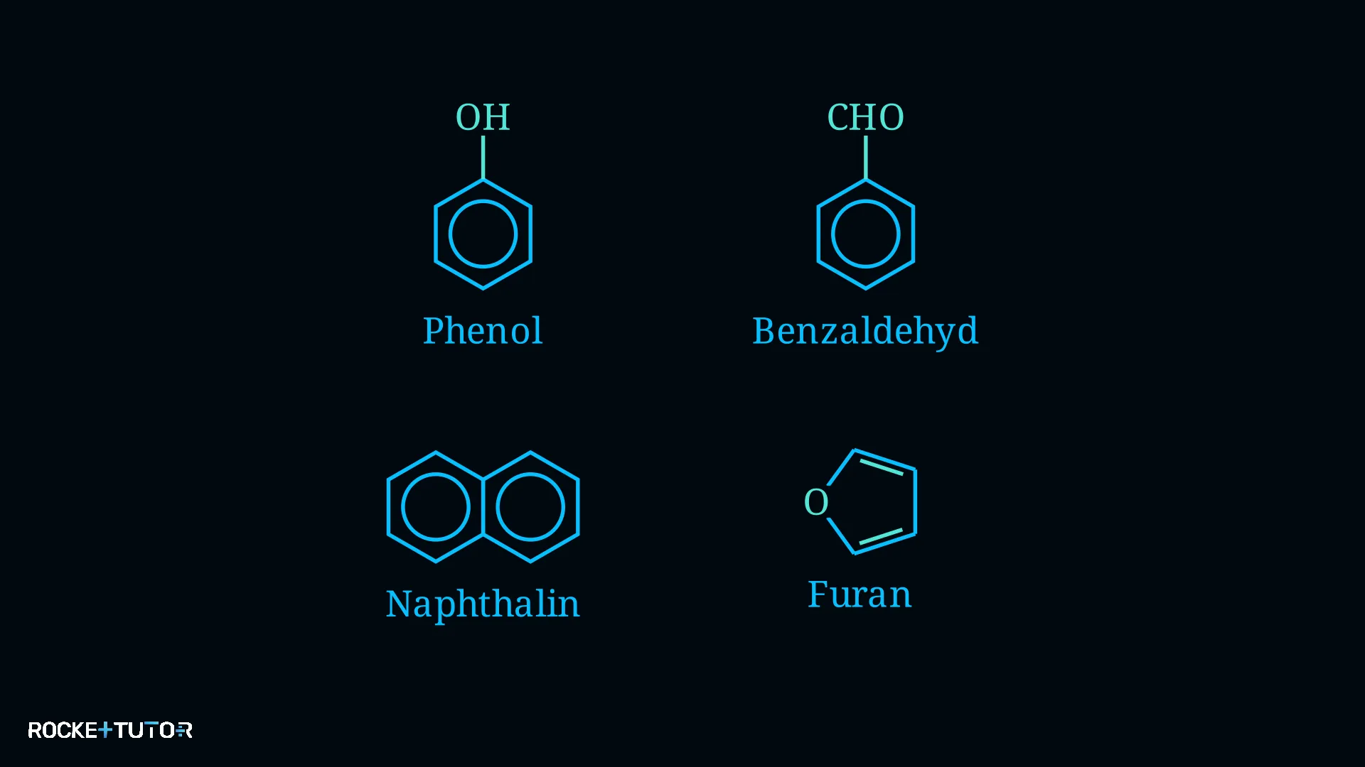 Verschiedene aromatische Verbindungen