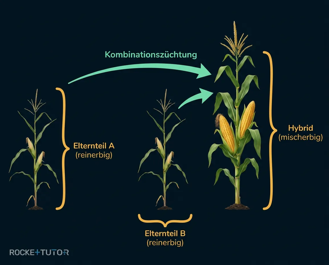 Kombinationszüchtung und Heterosis