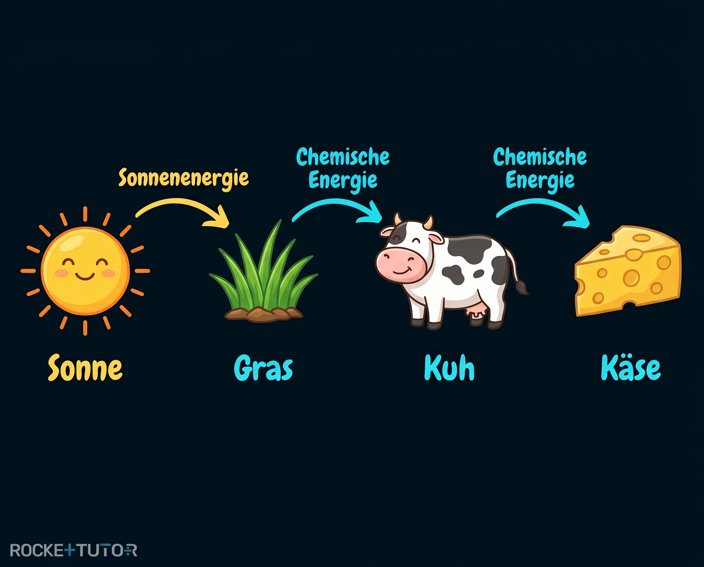 Energiekette Käse