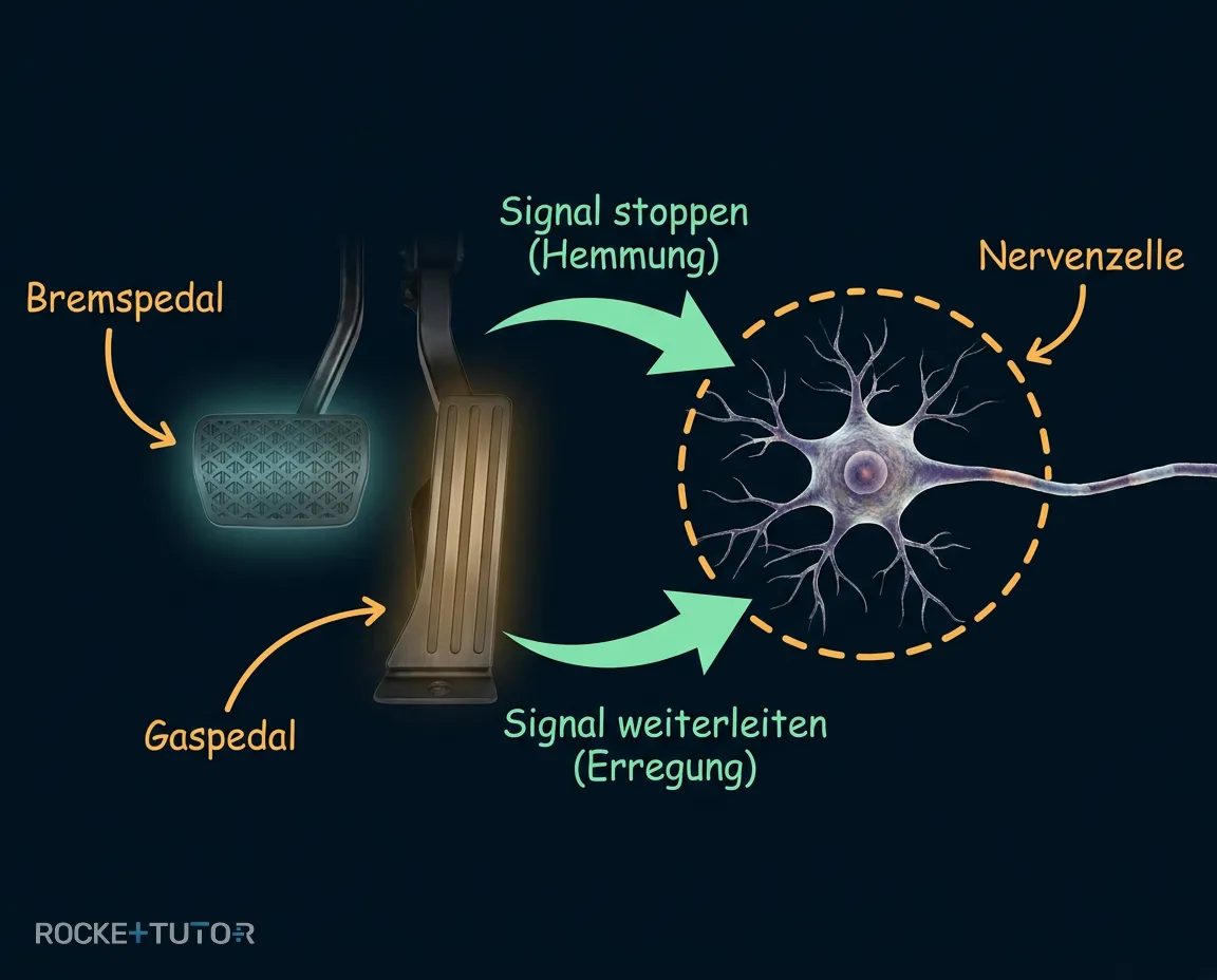 Vergleich Auto und Synapse