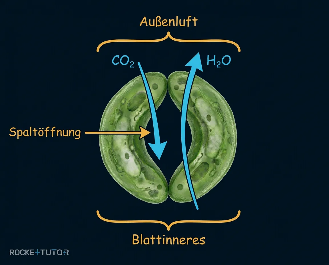 Spaltöffnungen und Transpiration