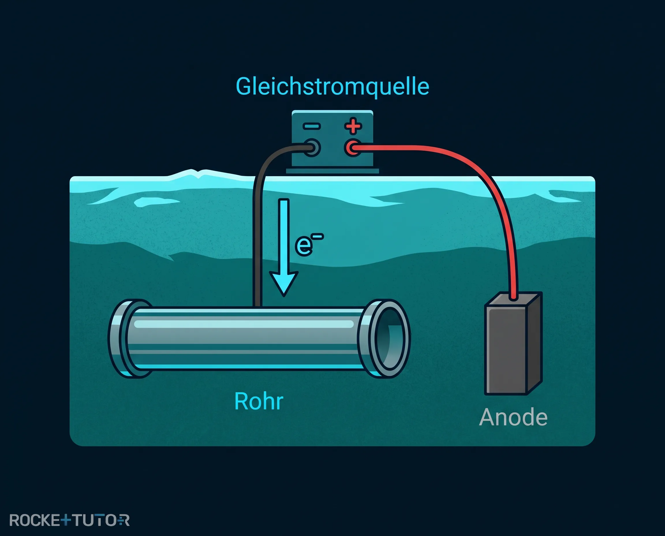 Fremdstromanlage schützt Pipeline vor Korrosion