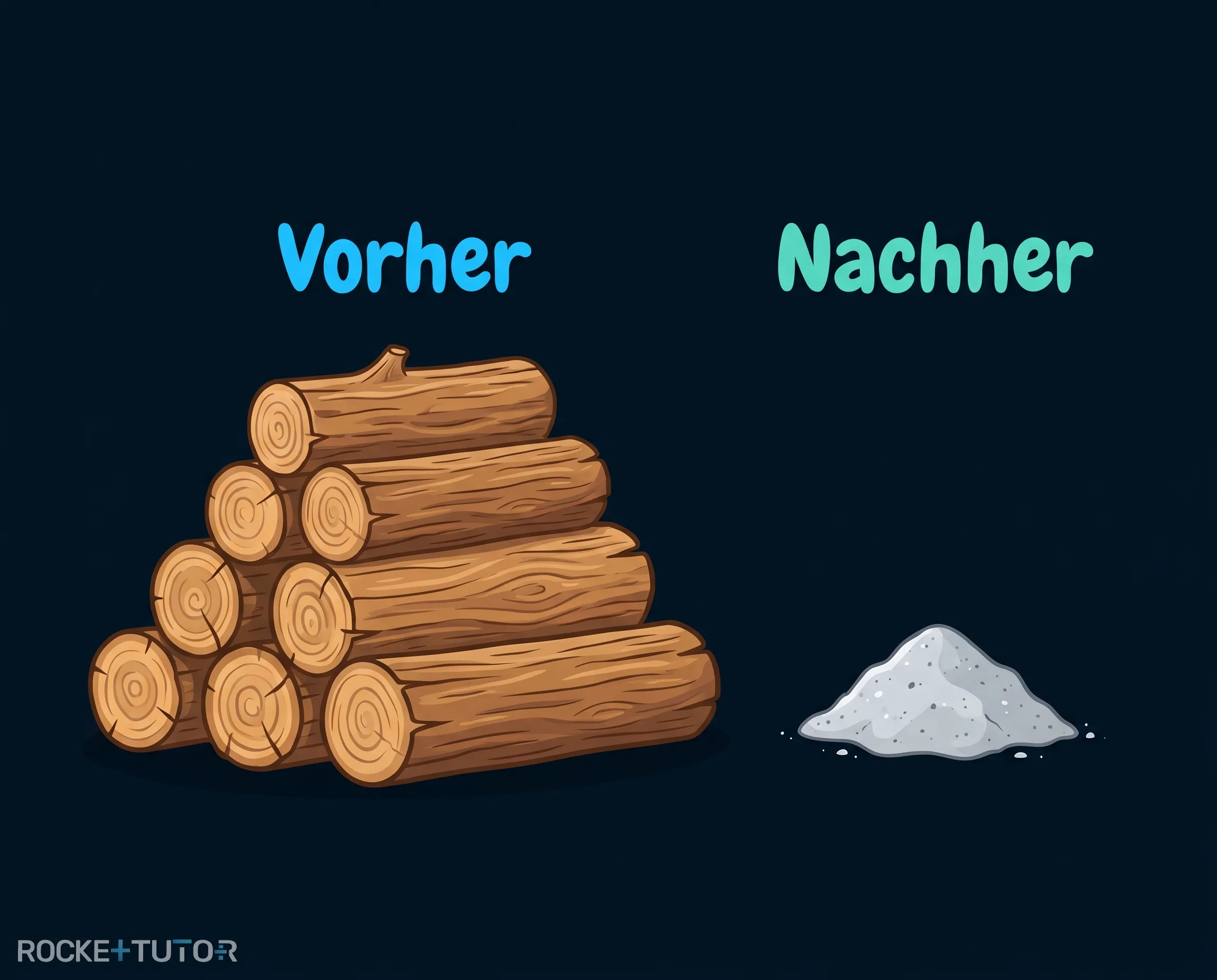 Lagerfeuer in der Nacht