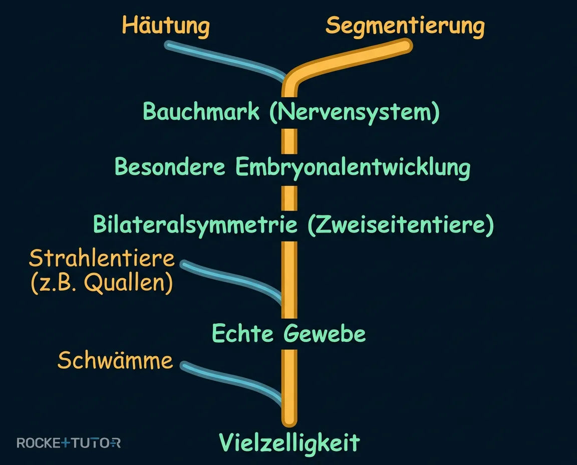 Stammbaum Weg zur Segmentierung