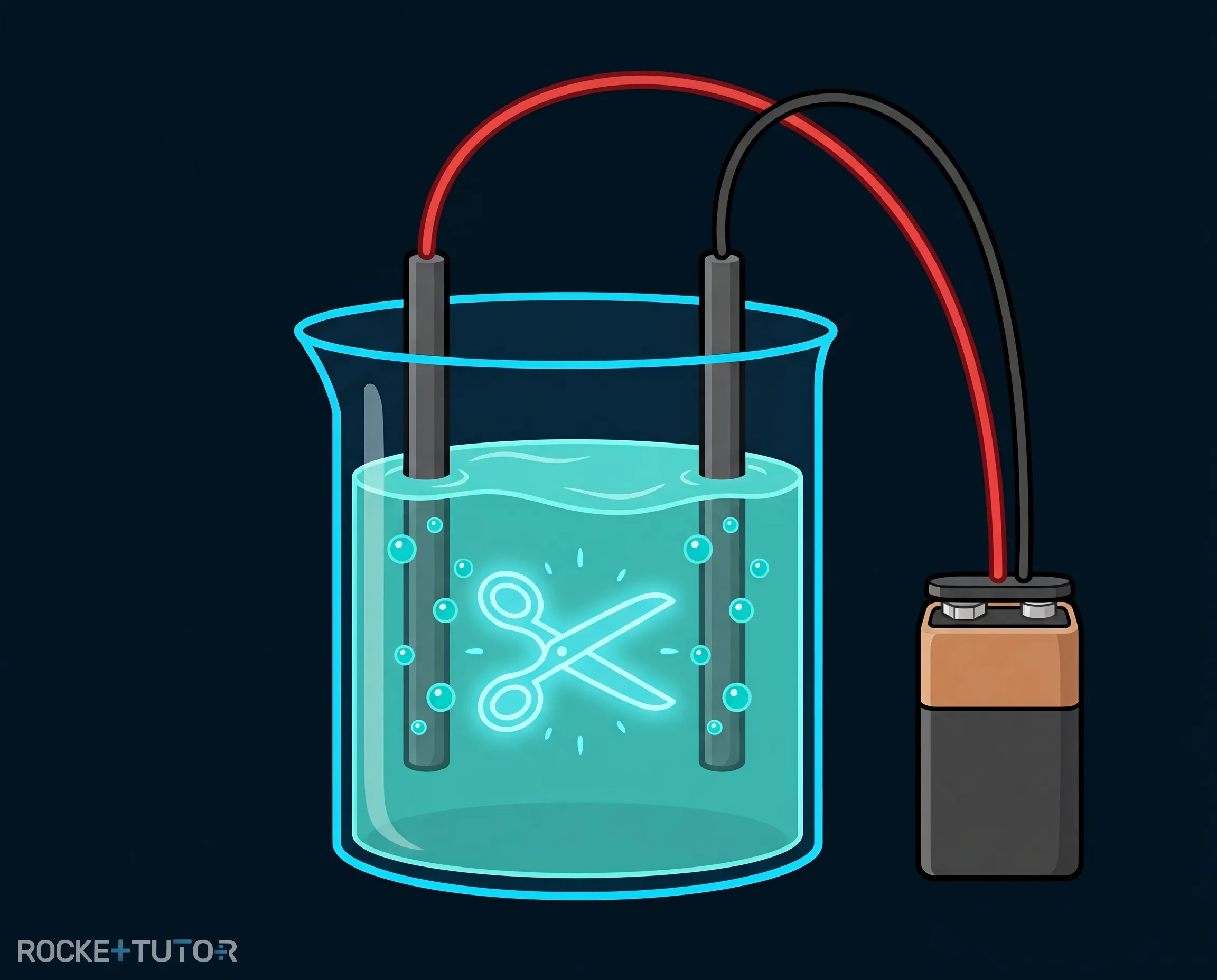 Elektrolyse von Salzsäure