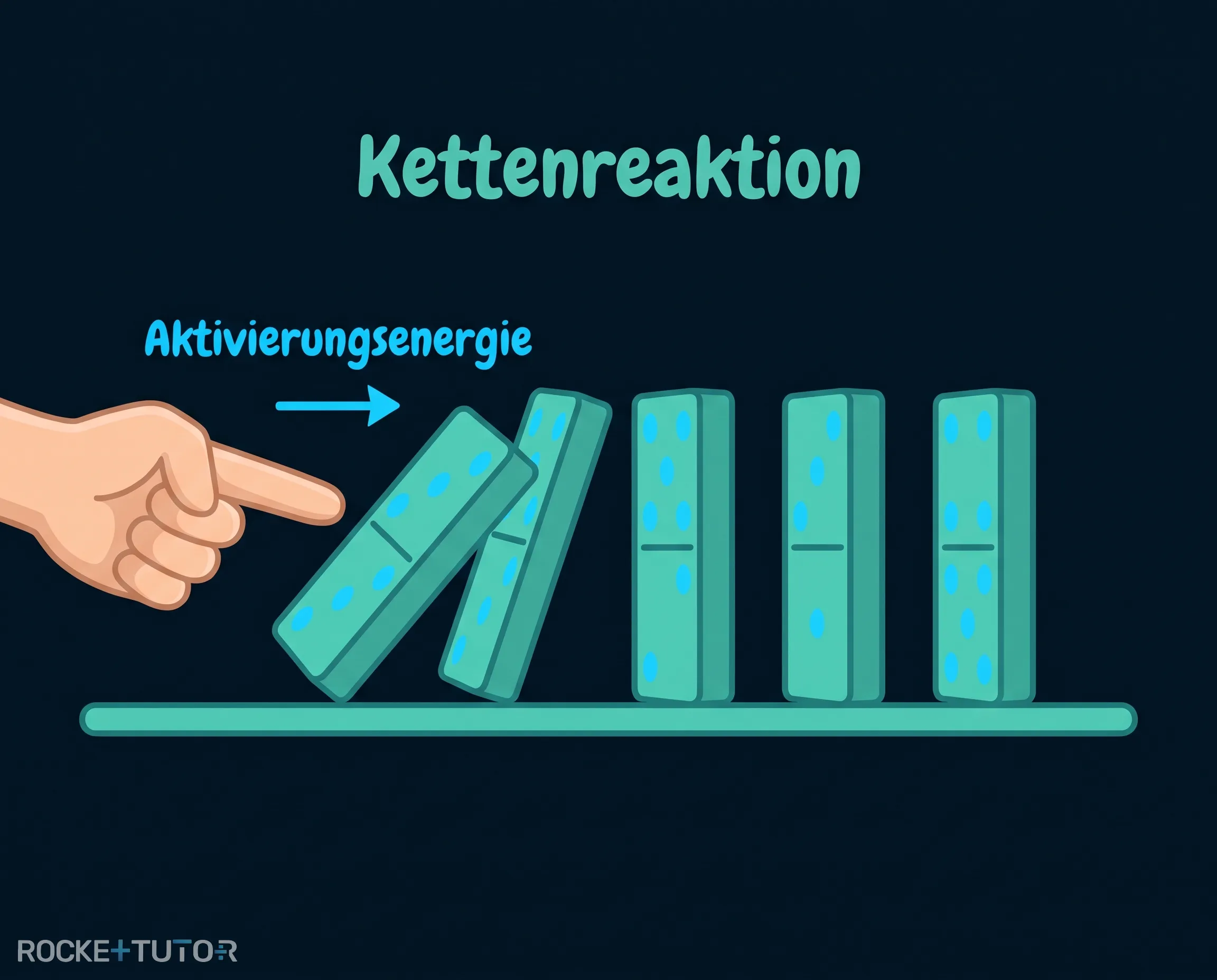 Dominomodell Kettenreaktion