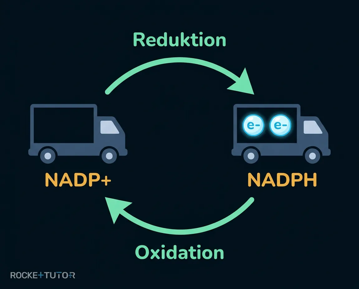 NADP+ und NADPH Lieferwagen