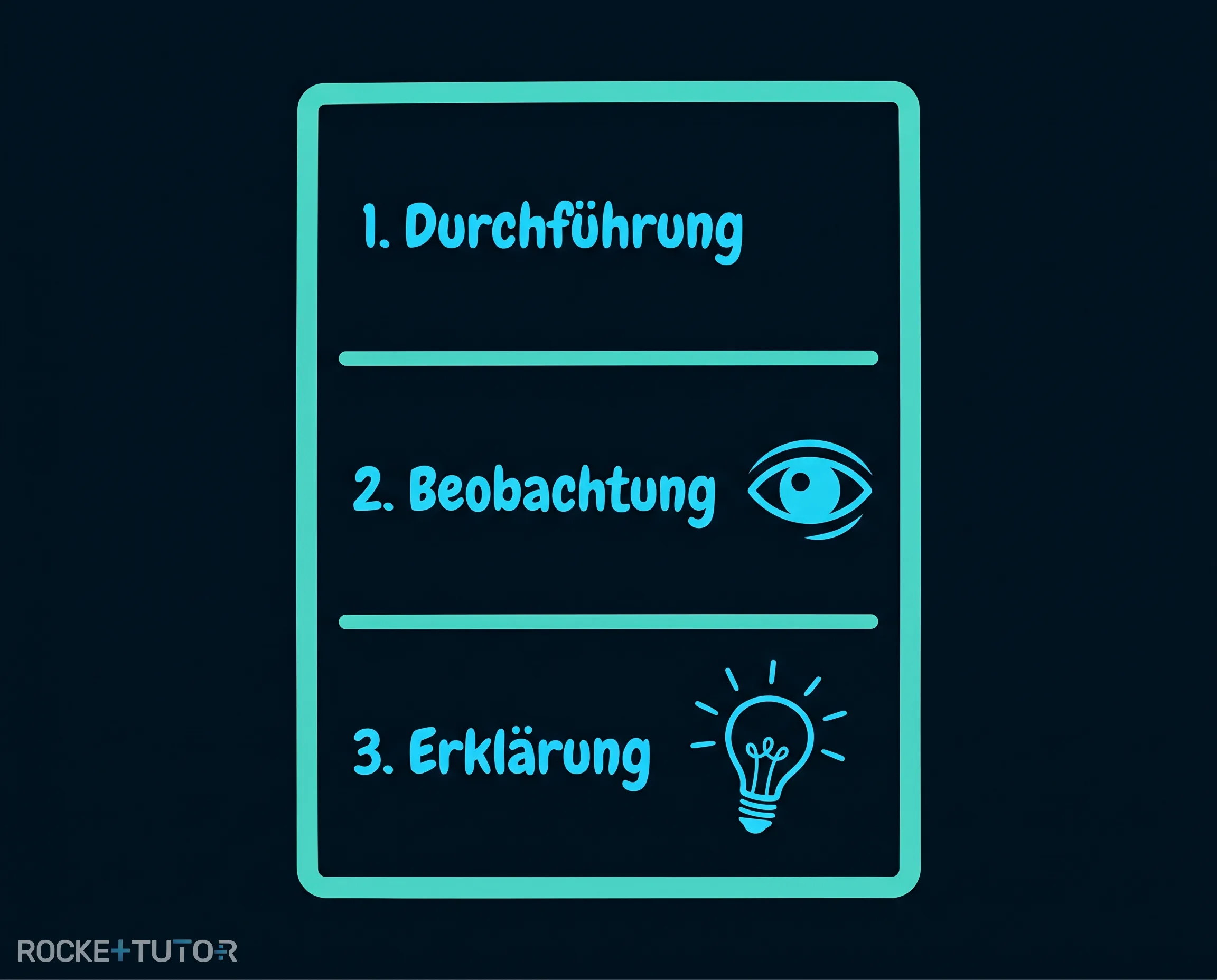 Wissenschaftliches Versuchsprotokoll schreiben