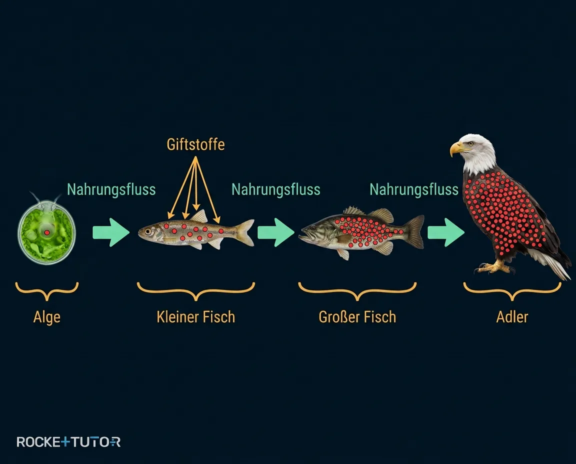 Bioakkumulation in der Nahrungskette