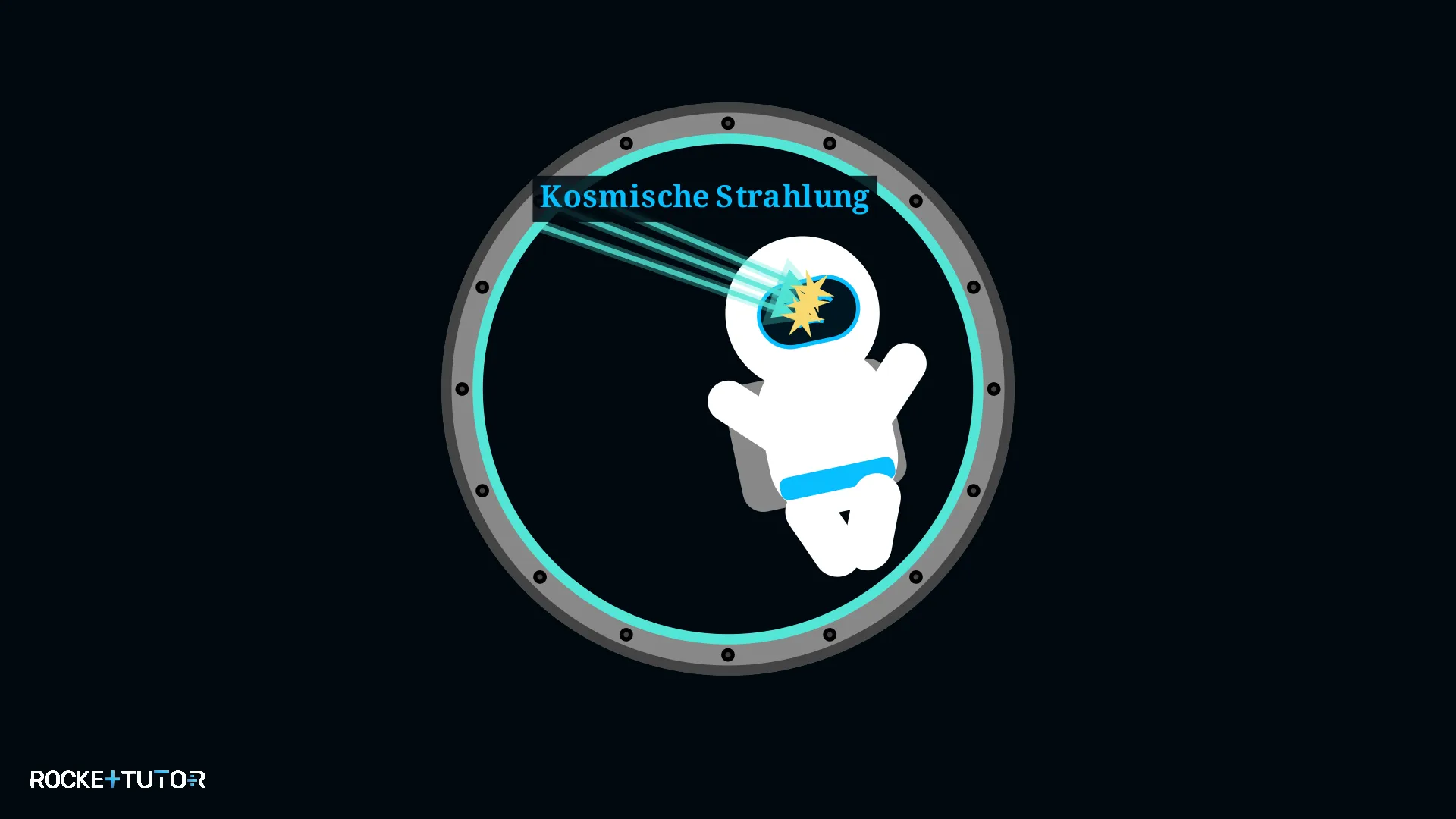 Astronaut im Weltraum