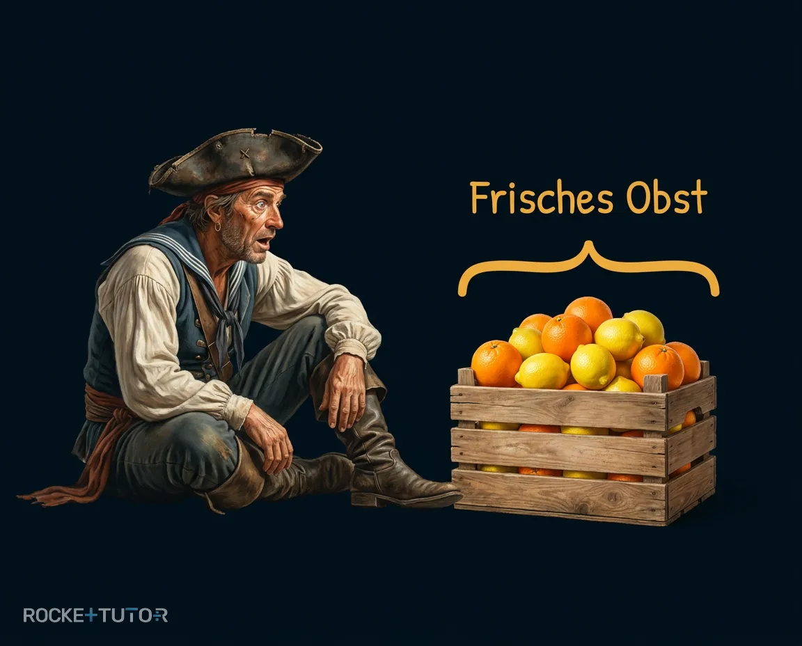 Seefahrer auf einem Schiff