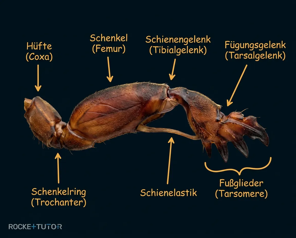 Grabbein der Maulwurfsgrille