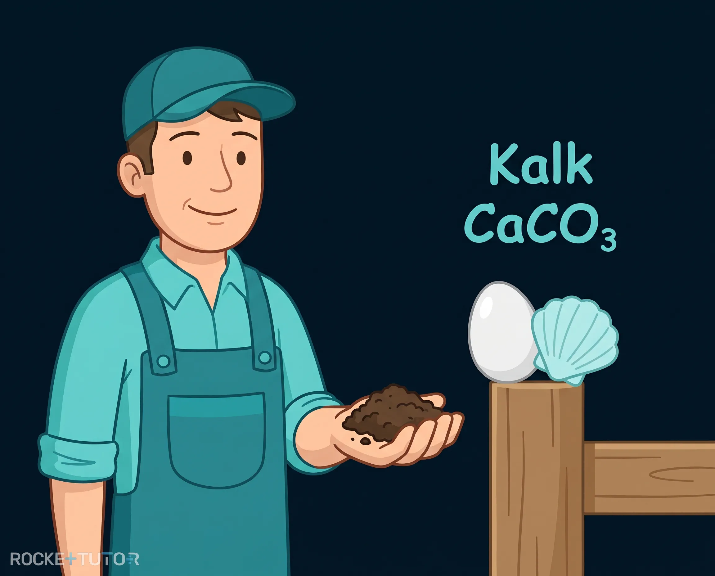 Kalk in der Natur