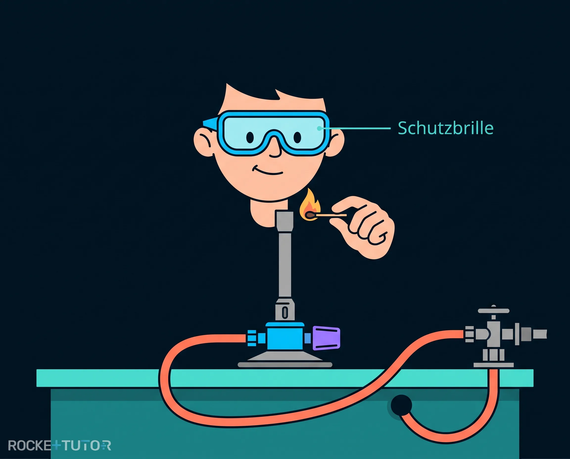 Gasbrenner sicher anzünden