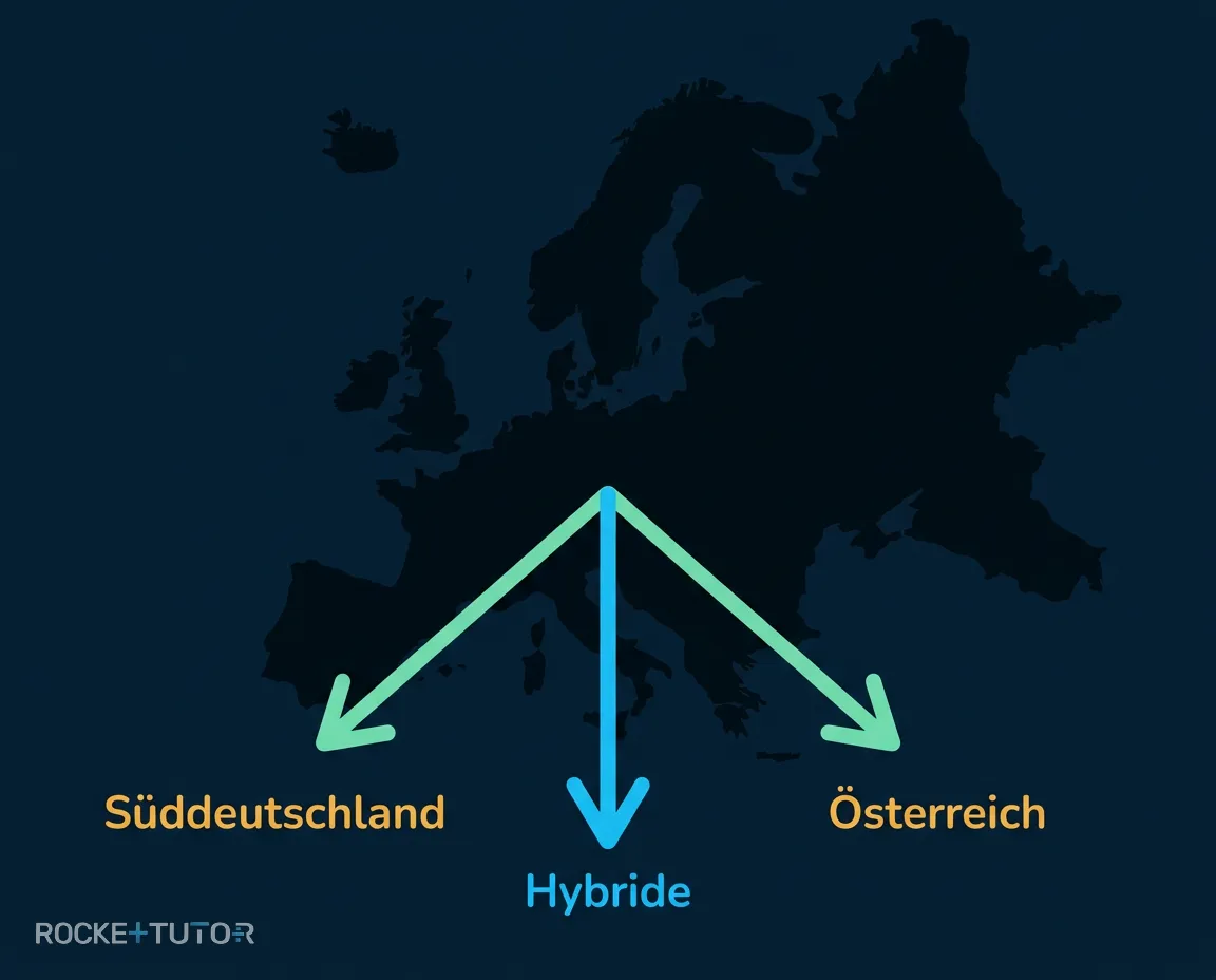 Flugrichtungen der Vögel