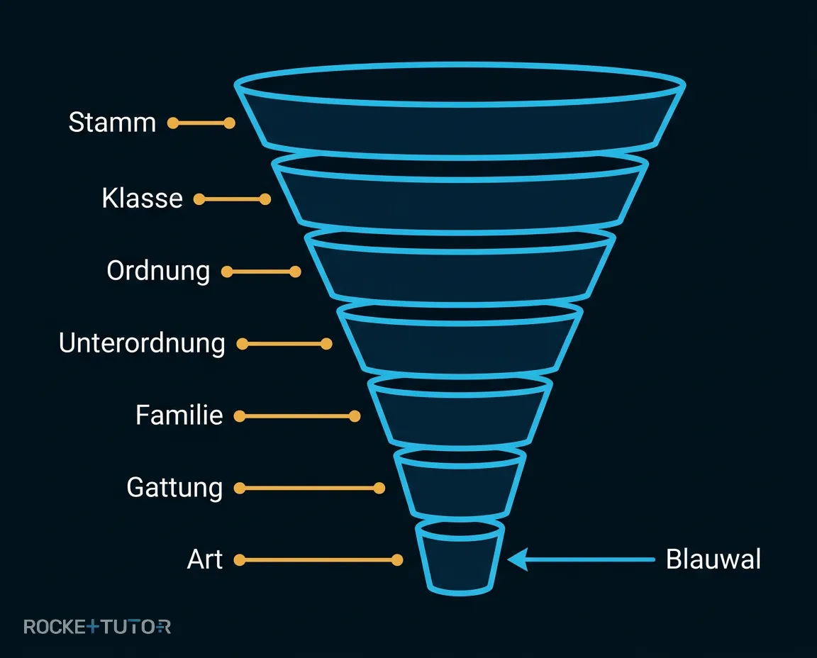Biologische Systematik Ebenen