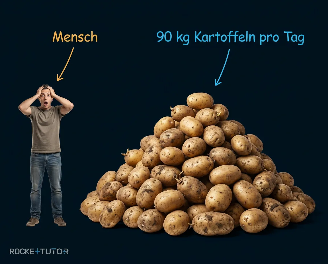 Spitzmaus und Elefant Vergleich