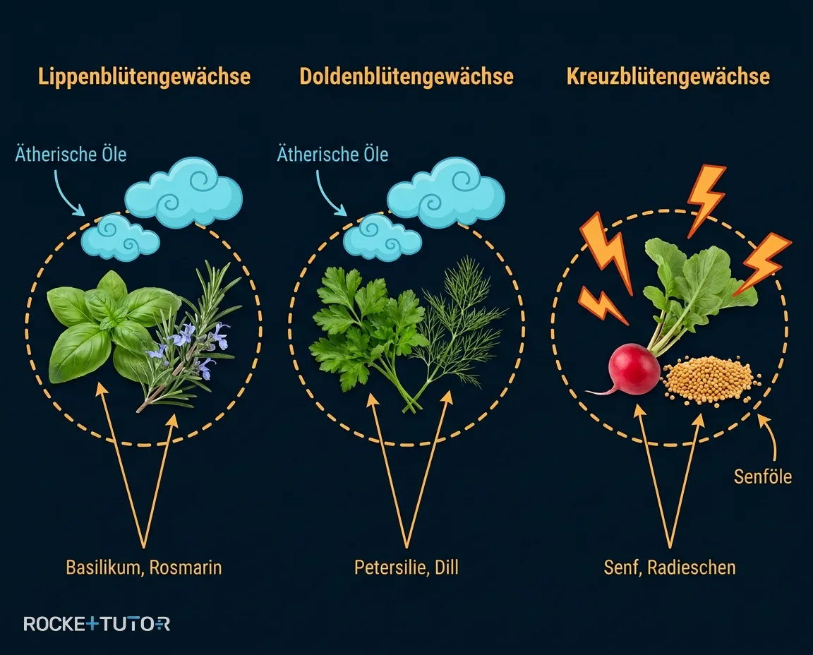 Kräuter und Gewürze Übersicht