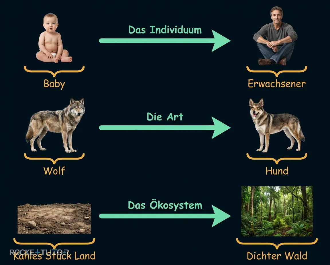 Entwicklung auf verschiedenen Ebenen