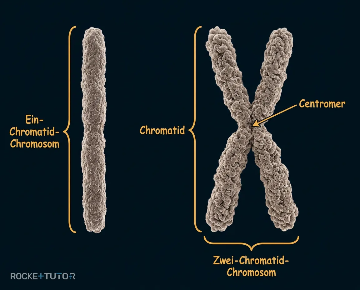 Aufbau eines Chromosoms