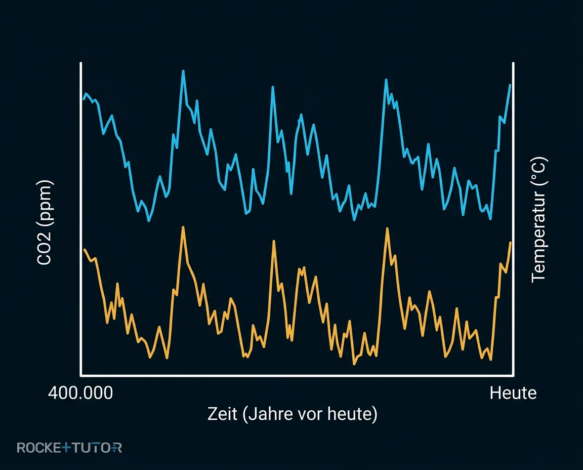 Sauerstoffisotope und Eisbohrkerne